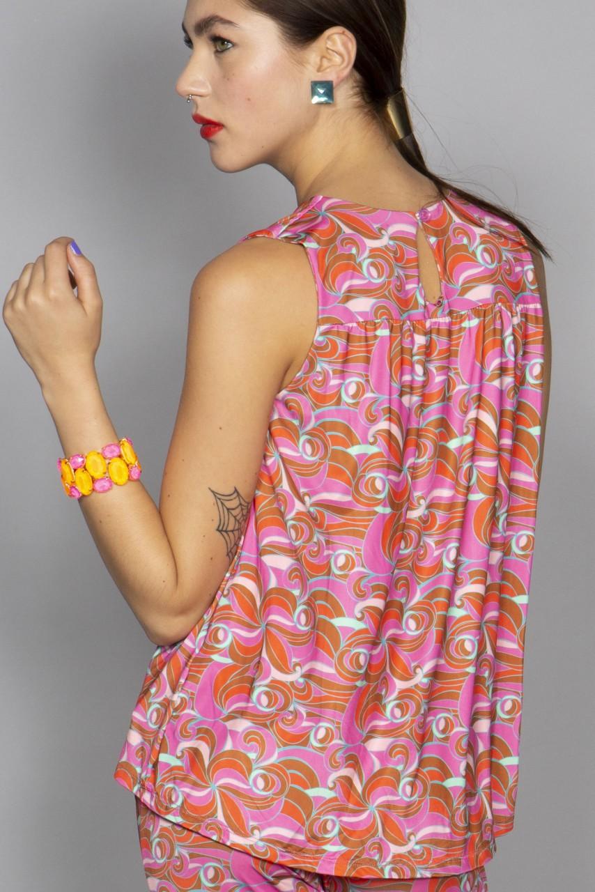 Marivie Superduper pucci pink Oberteil Sonderangebot