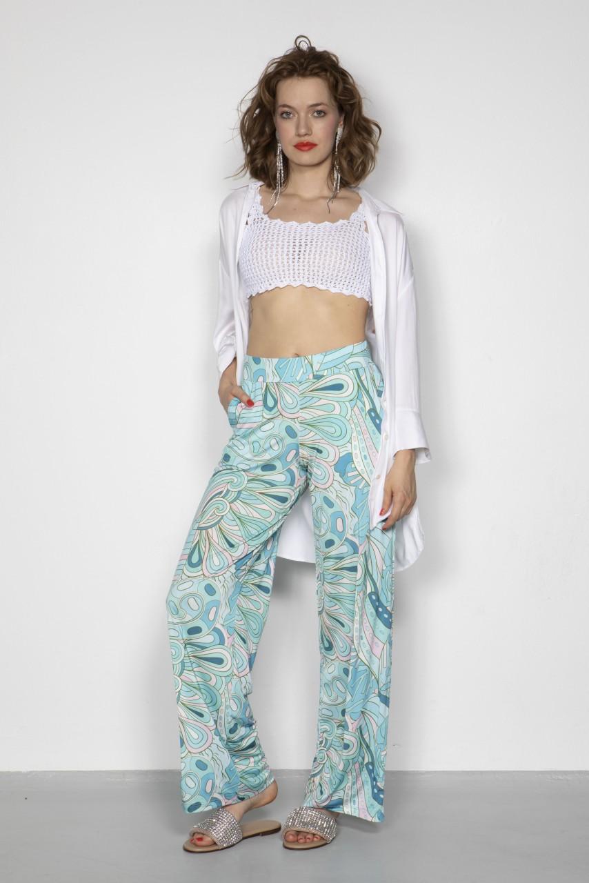 Marivie Hose - Go for it pucci mint Hose Online Shopping