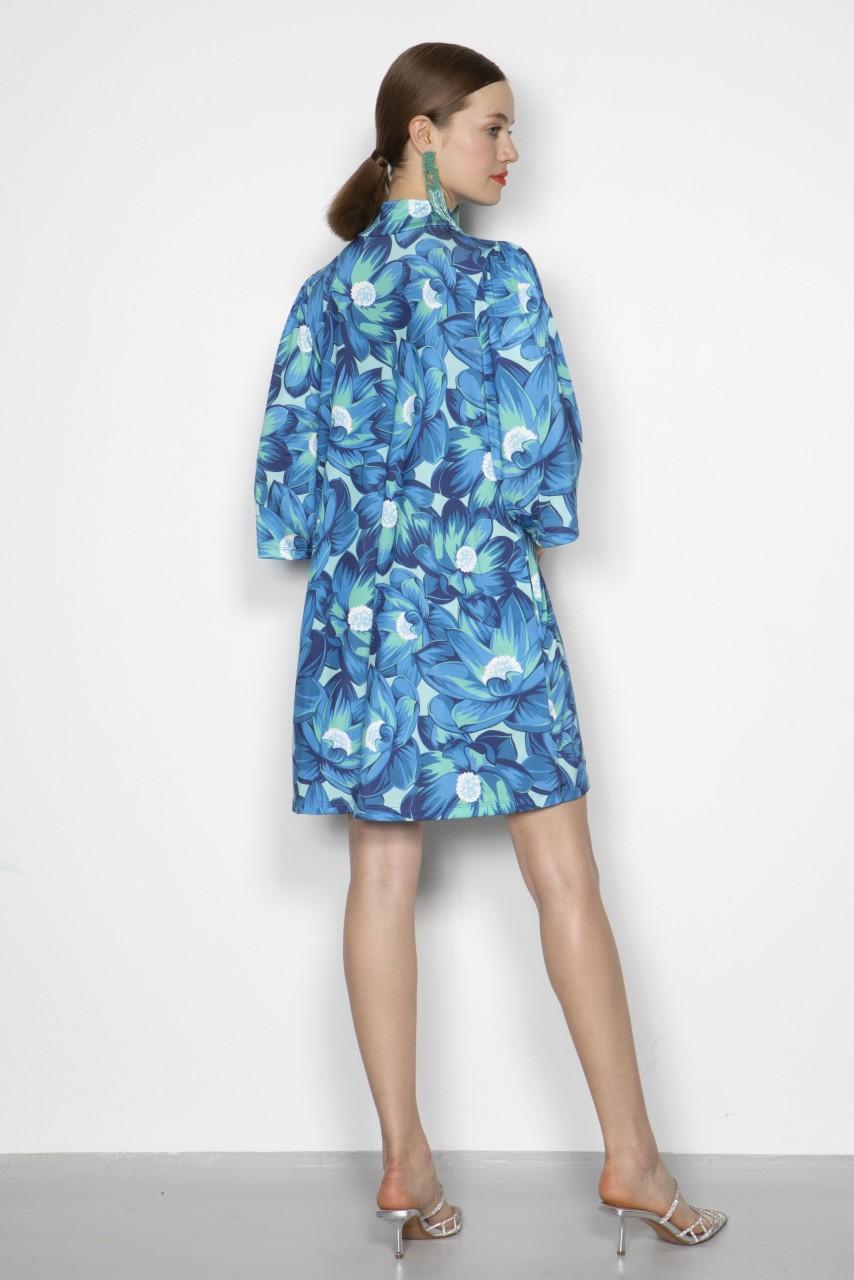 Marivie Gorgeous water lily blue Dress Exklusivangebot