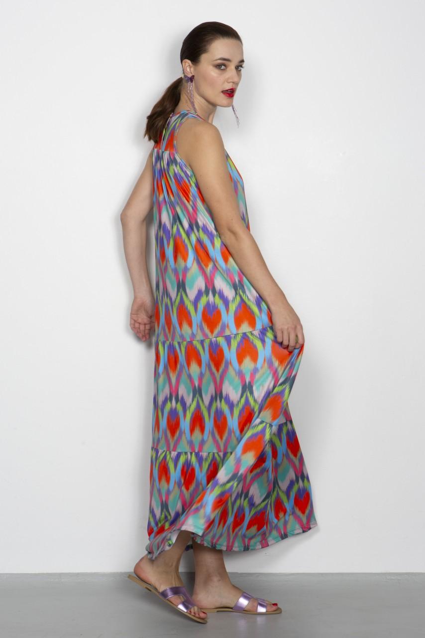 Marivie Darling ikath heart orange Dress Osterangebot