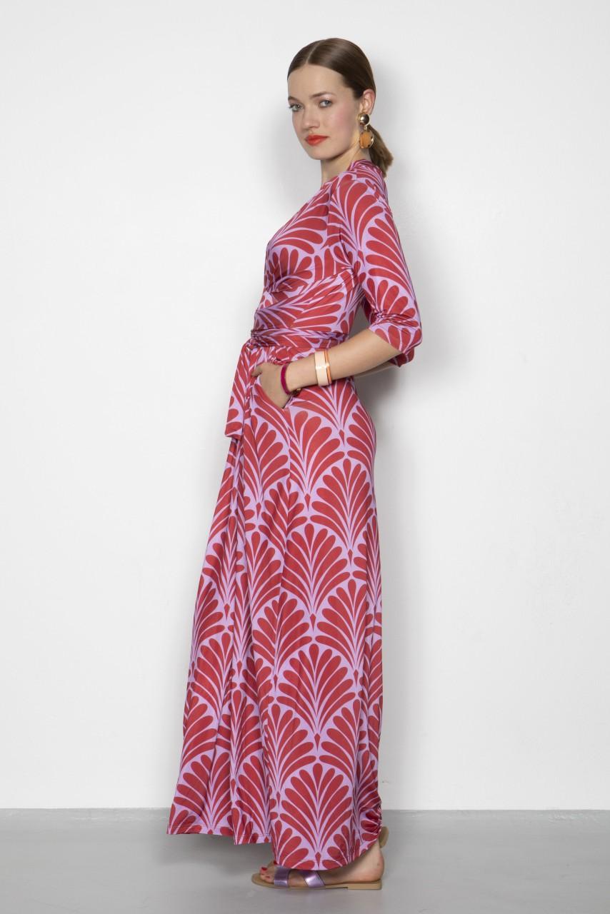 Marivie Oh, Beauty art deco red Dress Valentinstagsangebot