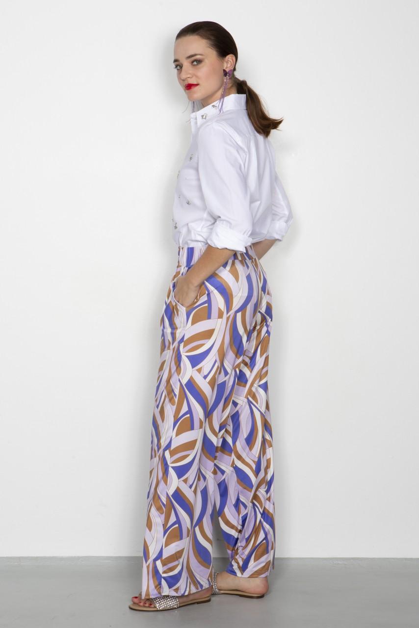 Marivie Easy going swearly lilac Hose Räumungsverkauf
