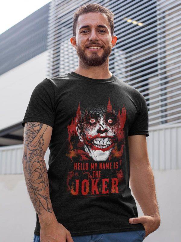 Nastrovje Potsdam Batman Burn Herren T-Shirt schwarz Kostenloser Versand international