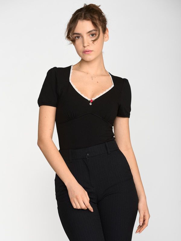 Nastrovje Potsdam Vive Maria Summer Lolita Damen T-Shirt schwarz 50% Rabatt für begrenzte Zeit