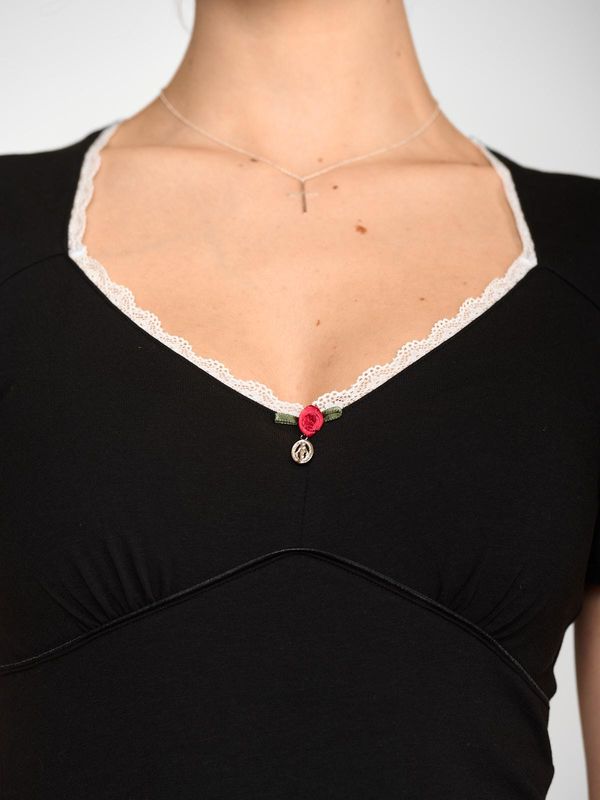 Nastrovje Potsdam Vive Maria Summer Lolita Damen T-Shirt schwarz 50% Rabatt für begrenzte Zeit