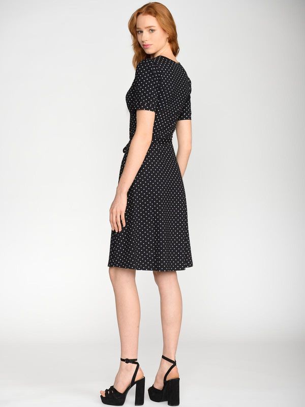 Nastrovje Potsdam Vive Maria Vintage Èmelie Damen A-Linien-Kleid schwarz allover Outlet