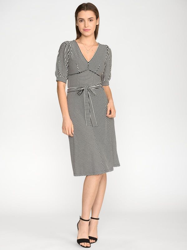 Nastrovje Potsdam Vive Maria Love Ahoi Damen A-Linien-Kleid schwarz/weiß im Angebot