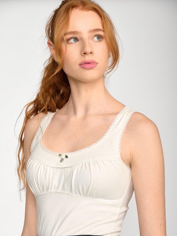 Nastrovje Potsdam Vive Maria Summer Lolita Damen Trägertop creme Fabrikverkauf