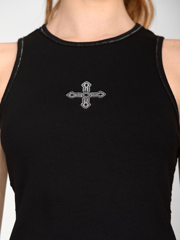 Nastrovje Potsdam Vive Maria Holy Summer Damen Ripptanktop schwarz Blitzverkäufe