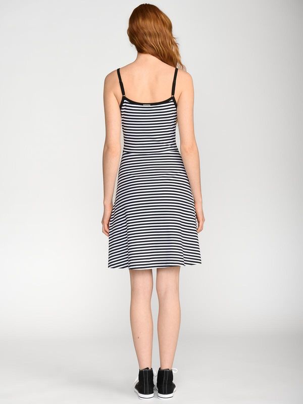 Nastrovje Potsdam Pussy Deluxe Stripey Classic Dress female schwarz/weiß Online Shopping