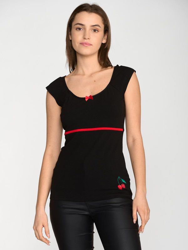 Nastrovje Potsdam Pussy Deluxe Black Evie Shirt female schwarz Saisonschlussverkauf