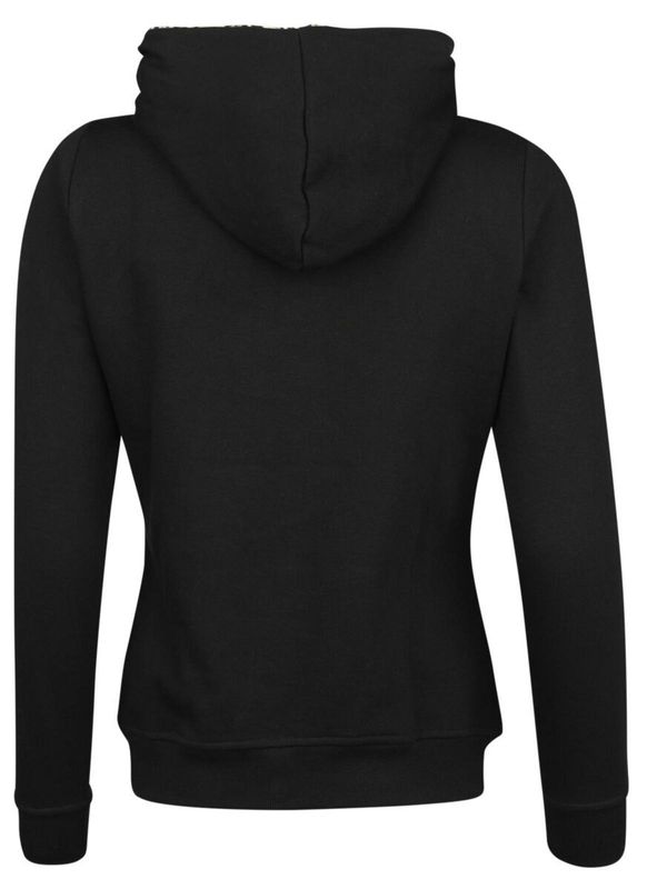 Nastrovje Potsdam Pussy Deluxe Special Leo Shawl Hoodie Damen Kapuzenpullover schwarz/allover Weihnachtsangebot