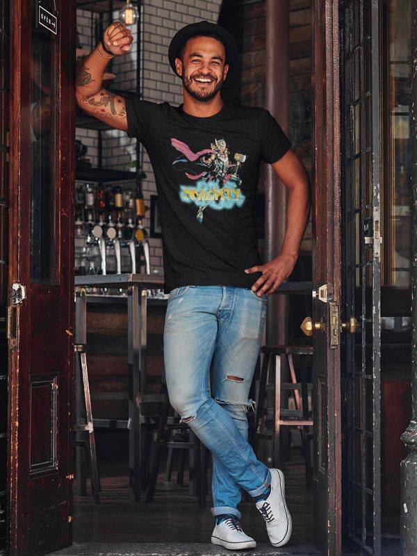 Nastrovje Potsdam Thor Mighty Herren T-Shirt schwarz Kauf eins, bekomm eins gratis