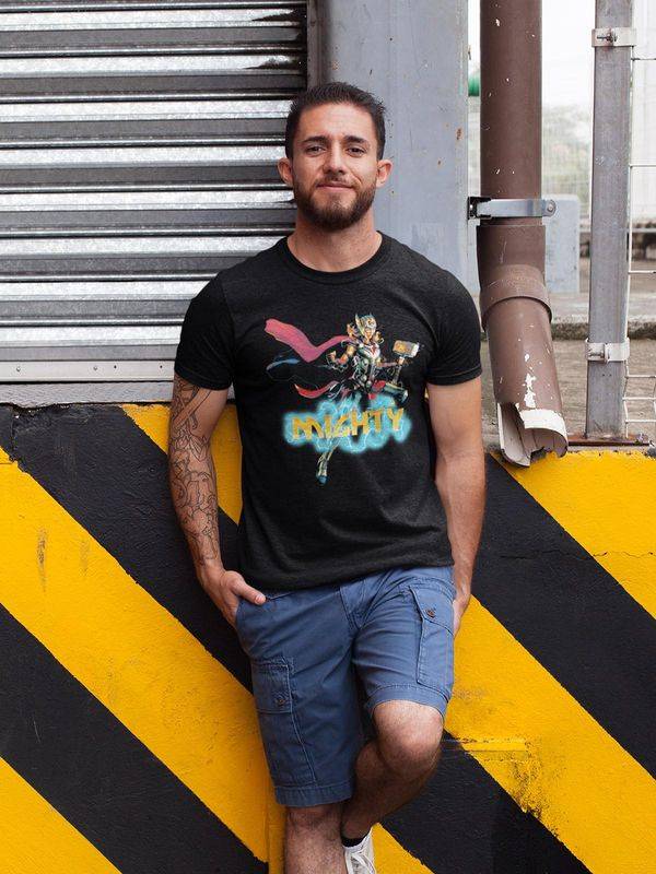 Nastrovje Potsdam Thor Mighty Herren T-Shirt schwarz Kauf eins, bekomm eins gratis