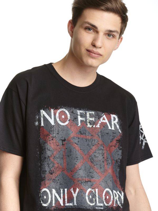 Nastrovje Potsdam Vikings Valhalla No fear only glory Herren T-Shirt schwarz Begrenzte Freigabe