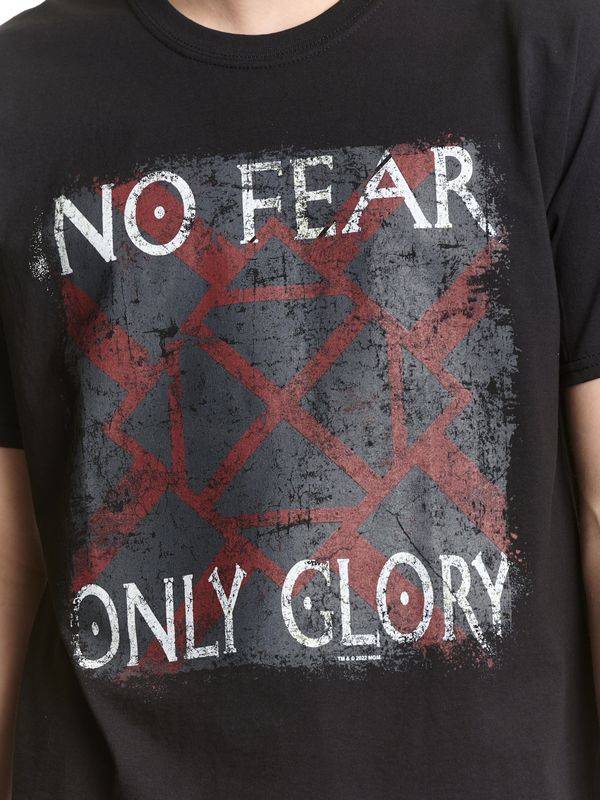 Nastrovje Potsdam Vikings Valhalla No fear only glory Herren T-Shirt schwarz Begrenzte Freigabe
