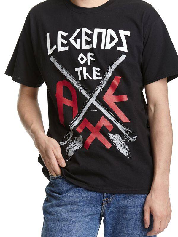 Nastrovje Potsdam Vikings Valhalla Legends of the Axe Herren T-Shirt schwarz Neueste Stile
