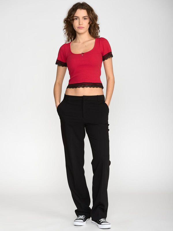 Nastrovje Potsdam Vive Maria Sweet Cropped Shirt Damen T-Shirt rot Bis zu 55% Rabatt