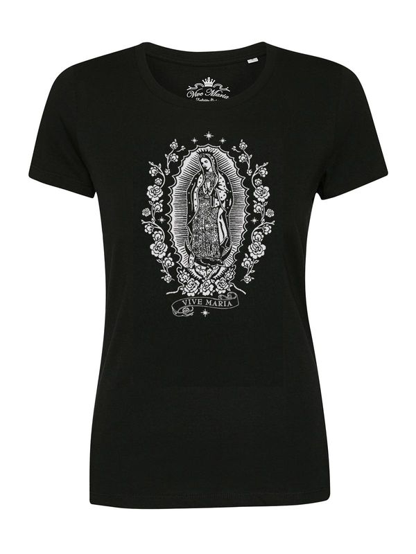 Nastrovje Potsdam Vive Maria Holy Virgin Damen T-Shirt schwarz Super Rabatt