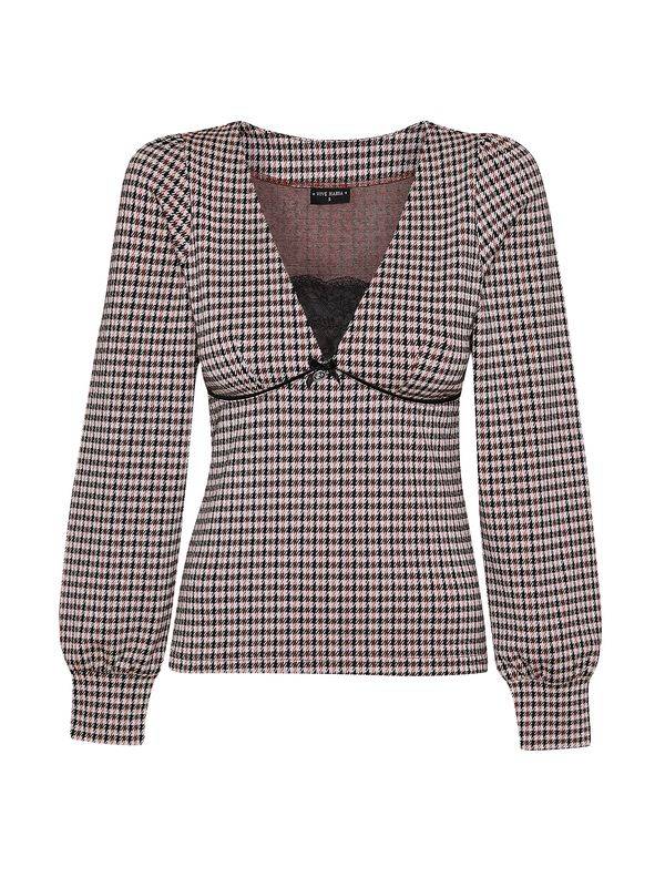 Nastrovje Potsdam Vive Maria Dandy Time Damen Langarmshirt creme/allover Speichern exportieren