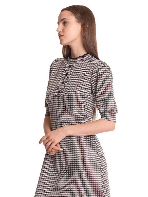 Nastrovje Potsdam Vive Maria Dandy Day Damen A-Linien-Kleid creme/allover Im Verkauf