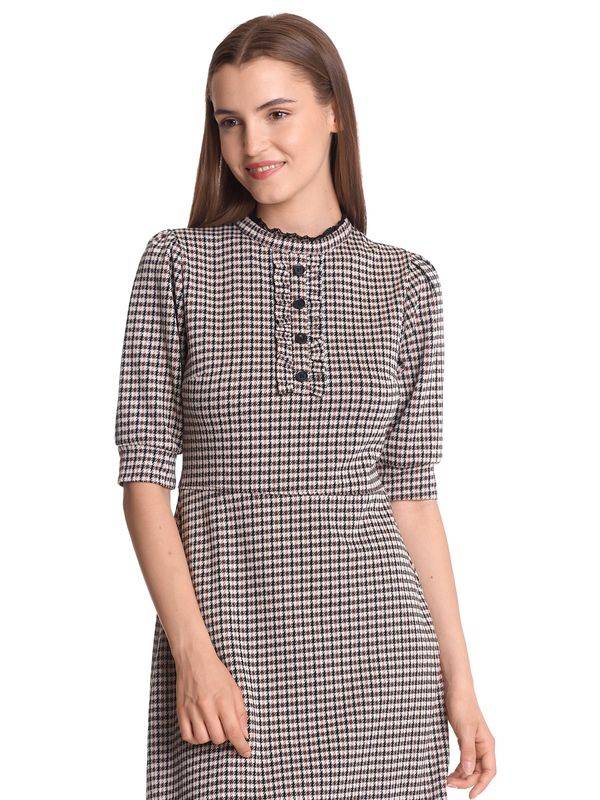Nastrovje Potsdam Vive Maria Dandy Day Damen A-Linien-Kleid creme/allover Im Verkauf