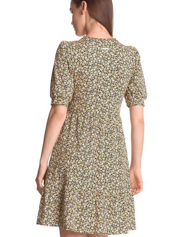 Nastrovje Potsdam Vive Maria Golden Flower Damen A-Linien-Kleid dunkelgelb allover 50% Rabatt für begrenzte Zeit