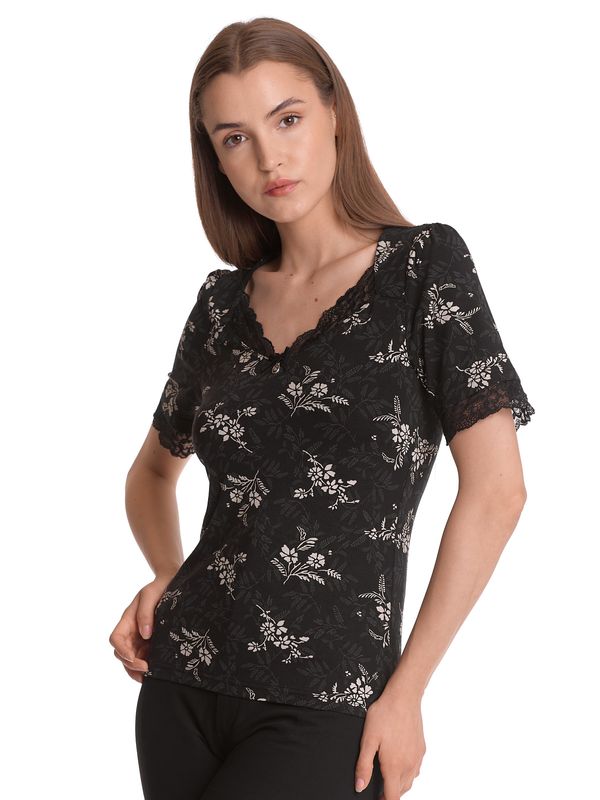 Nastrovje Potsdam Vive Maria Reverie Lace Damen Spitzenshirt schwarz allover 2025