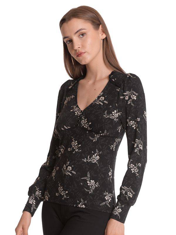 Nastrovje Potsdam Vive Maria Reverie Damen Langarmshirt schwarz allover Online