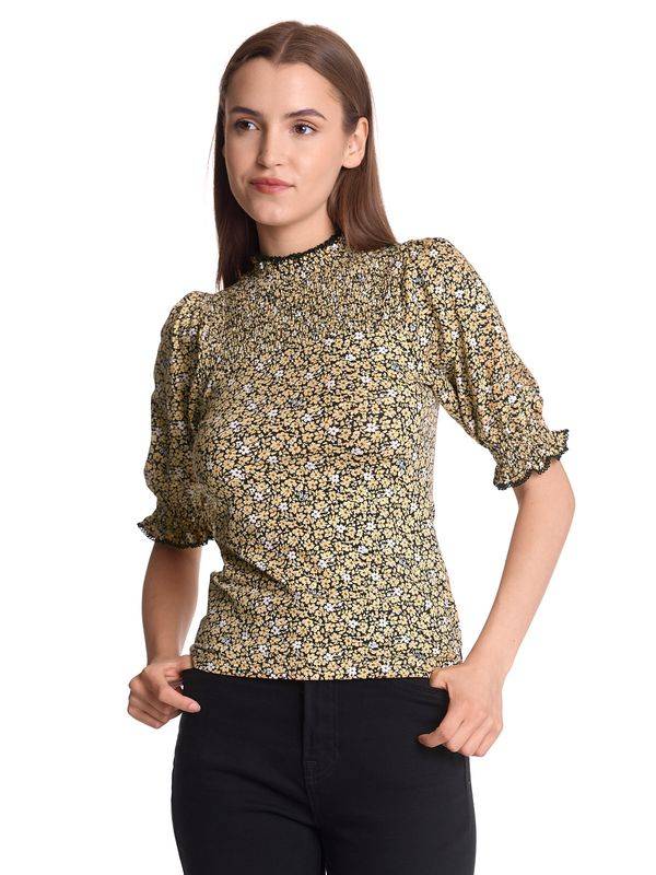 Nastrovje Potsdam Vive Maria Golden Day Smoke Damen Blusenshirt dunkelgelb allover Begrenzte Freigabe