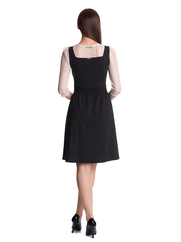 Nastrovje Potsdam Vive Maria Meadow Girl Damen A-Linien-Kleid creme/schwarz Neueste Stile