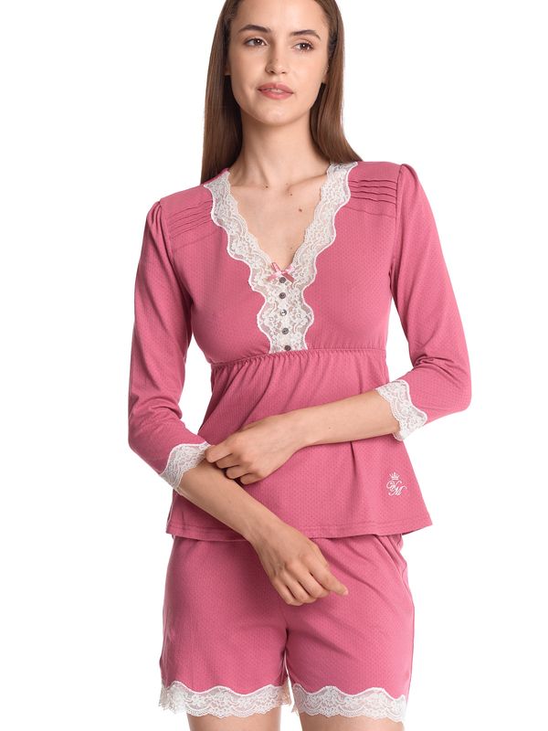 Nastrovje Potsdam Vive Maria Pink Princess Damen Pyjama pink 50% Rabatt mit kostenlosem Versand