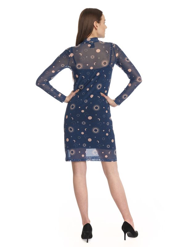 Nastrovje Potsdam Pussy Deluxe Celestial Blue Mystic Damen 2-in-1-Kleid blau allover 2025