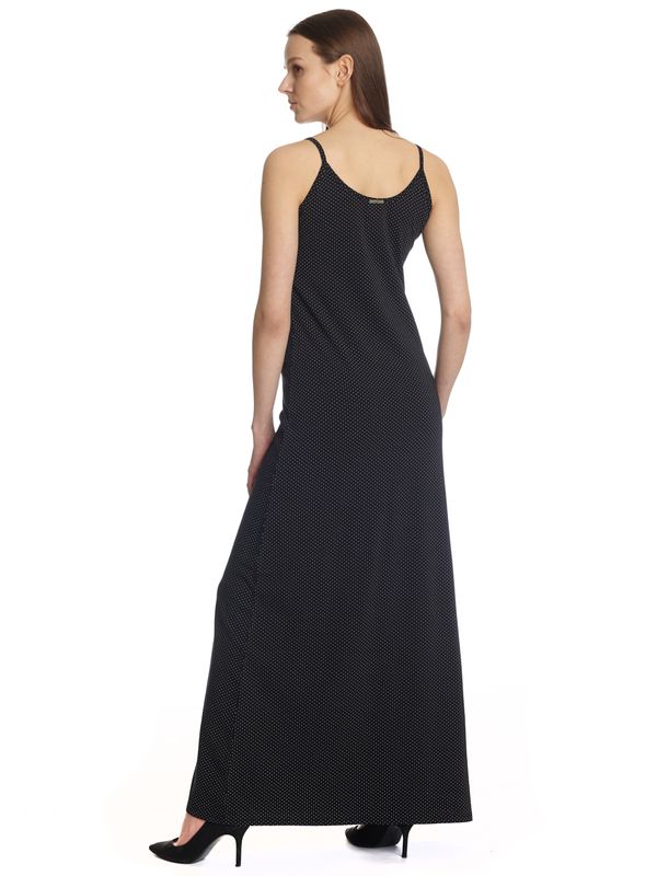 Nastrovje Potsdam Pussy Deluxe Dotties Cherry Damen Trägerkleid schwarz allover Schlussverkauf