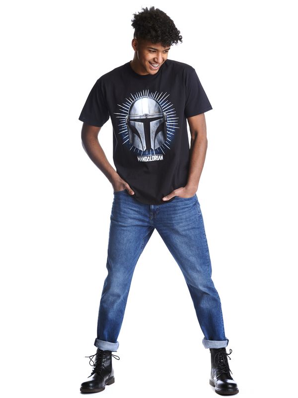 Nastrovje Potsdam The Mandalorian Warrior Herren T-Shirt schwarz JETZT KAUFEN