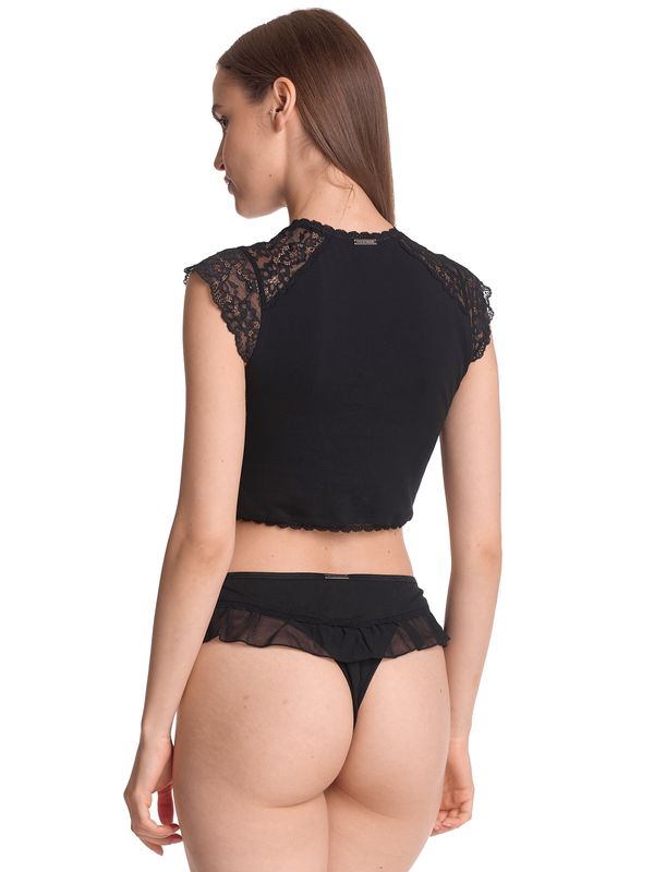 Nastrovje Potsdam Vive Maria Ladylove Damen Wäscheset: Top mit Slip schwarz Bis zu 60% Rabatt