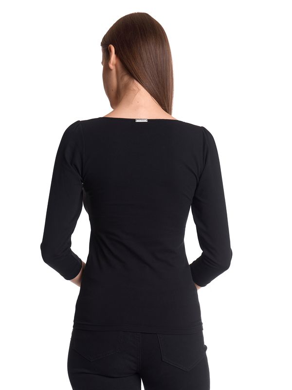 Nastrovje Potsdam Vive Maria Meadow Love Damen Langarmshirt schwarz Sonderangebot der Fabrik