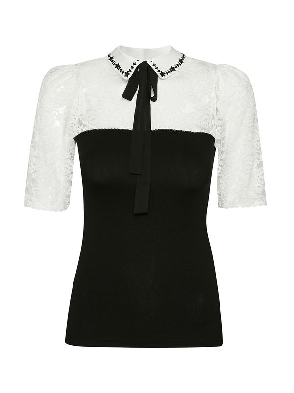 Nastrovje Potsdam Vive Maria My Melody Damen Schlupfbluse creme/schwarz Bis zu 55% Rabatt