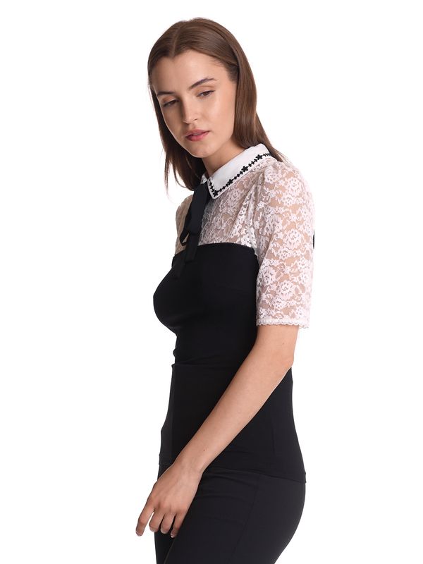 Nastrovje Potsdam Vive Maria My Melody Damen Schlupfbluse creme/schwarz Bis zu 55% Rabatt