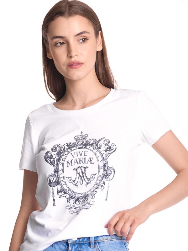 Nastrovje Potsdam Vive Maria Maria&#039;s Baroque Damen T-Shirt weiss Begrenzt auf 3 Tage