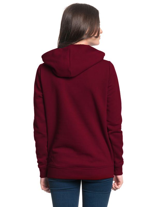 Nastrovje Potsdam Pussy Deluxe Logo Damen Schalkragenpullover rot/schwarz Limitierter Zeitrabatt