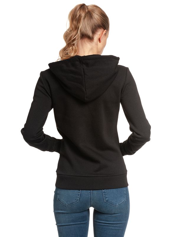 Nastrovje Potsdam Pussy Deluxe Stay Safe Lace Mask Damen Kapuzensweatjacke schwarz Sonderangebot