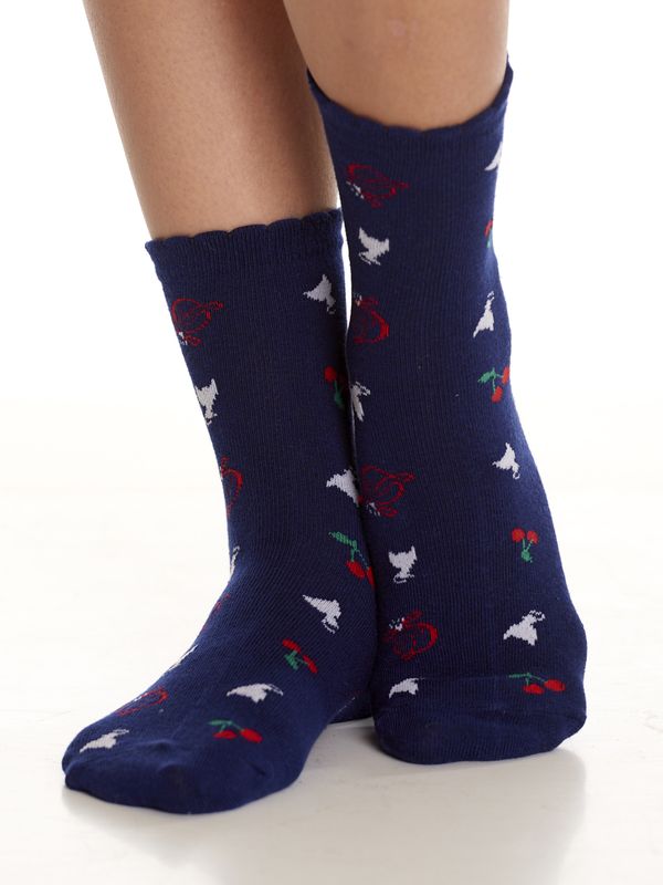 Nastrovje Potsdam Pussy Deluxe Cherry Logos & Cats 3 Pack Socks mulicolour Großer Ausverkauf