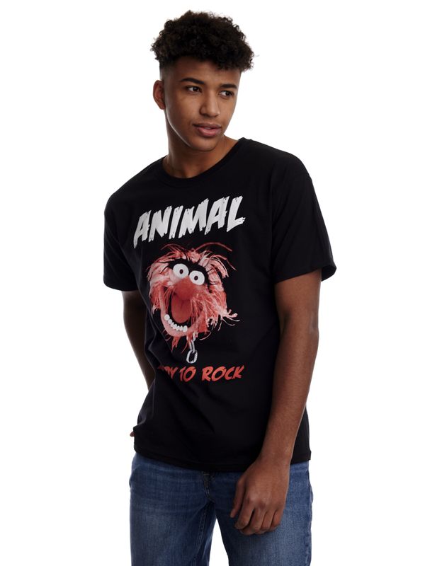 Nastrovje Potsdam The Muppets Ready To Rock Herren T-Shirt schwarz Flash Sale