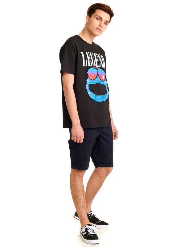 Nastrovje Potsdam Sesamstrasse Cookie Legend Herren T-Shirt schwarz Online Shopping