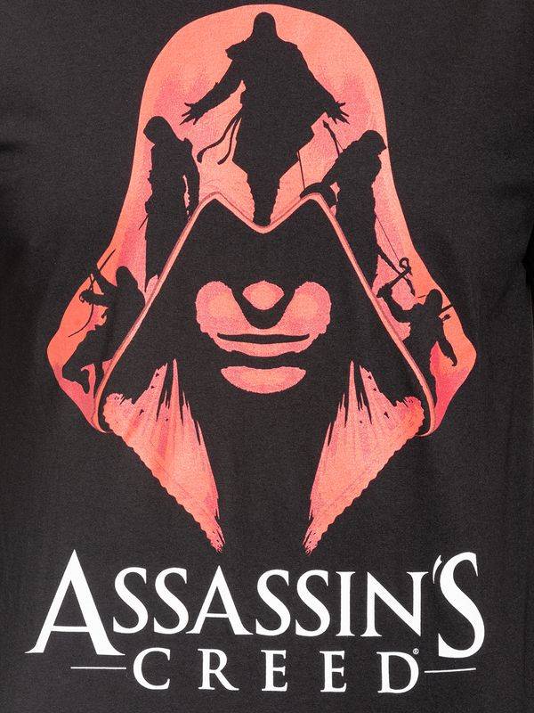 Nastrovje Potsdam Assassins Creed Red Coat Herren T-Shirt schwarz Exklusivangebot