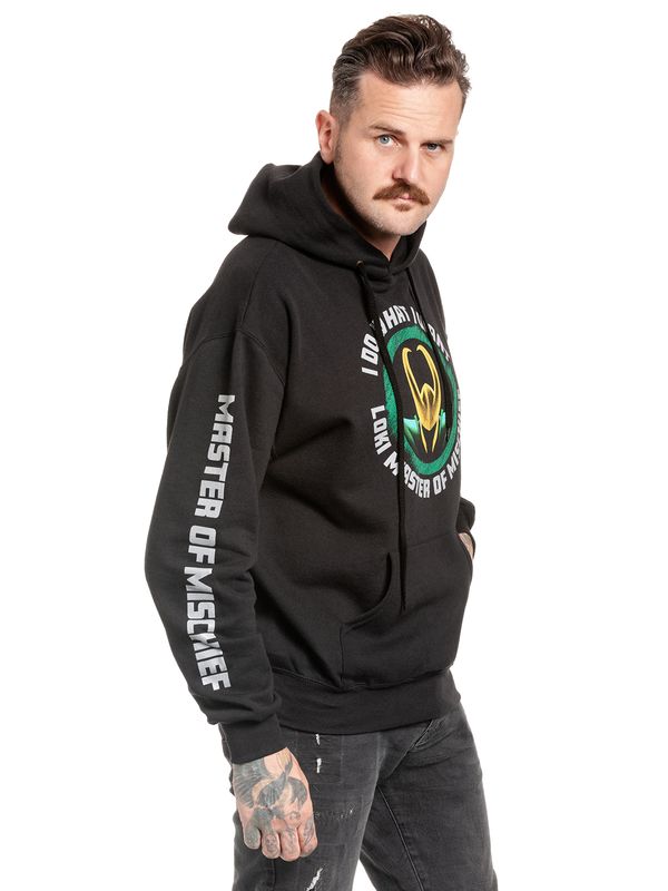 Nastrovje Potsdam Loki Master Of Mischief Herren Kapuzensweatshirt schwarz Saisonschlussverkauf