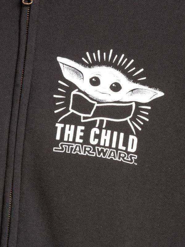 Nastrovje Potsdam The Mandalorian Baby Yoda Herren Kapuzensweatjacke schwarz Cyber Monday