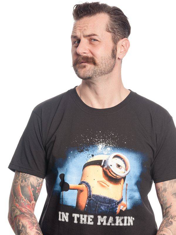 Nastrovje Potsdam Minions In The Makin&#039; Herren T-Shirt schwarz Muttertagsangebot