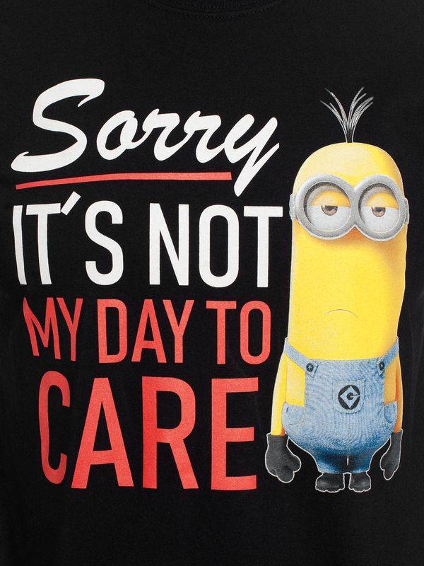 Nastrovje Potsdam Minions I Don&#039;t Care Herren T-Shirt schwarz Vatertagsangebot